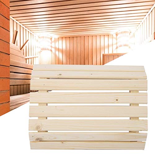 Sauna-Lampenschirm, aus Holz + halbrunder praktischer Sauna-Lampenschirm Anti-Explosions-Licht Lampenschirm Sauna-Zubehör - 4