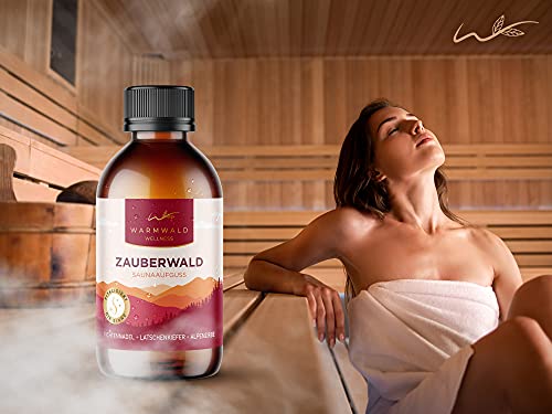 Saunaaufguss – Sauna Aufgussmittel mit natürlichen ätherischen Ölen – Saunaöl – Saunaduft – Fichtennadel – Latschenkiefer – Zirbe - 5