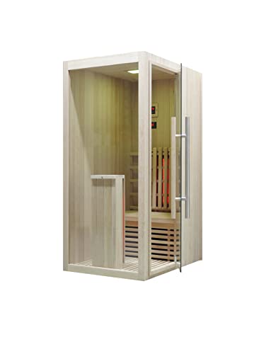 Infrarotkabine WELCON® Easytherm Solo – Sauna für eine Person – Tür rechts oder links wählbar - 5