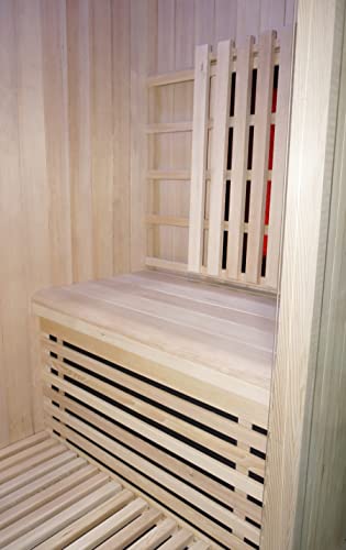 Infrarotkabine WELCON® Easytherm Solo – Sauna für eine Person – Tür rechts oder links wählbar - 9