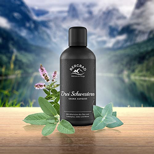 BERGBAD BIO-Saunaaufguss Eukalyptus, Salbei & Minze 100ml - 4