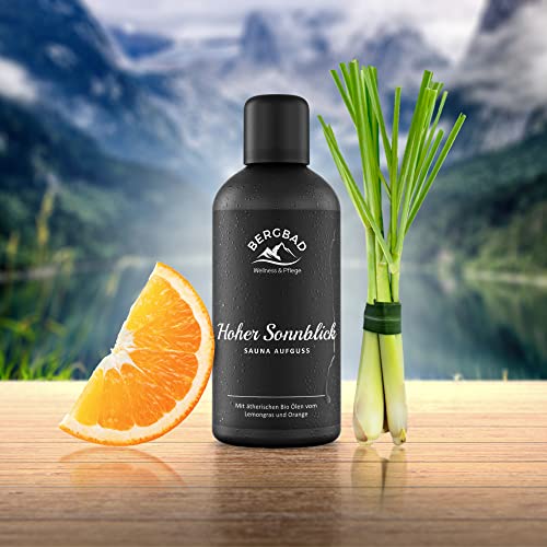 BERGBAD BIO-Saunaaufguss Lemongras & Orange 100ml - 4