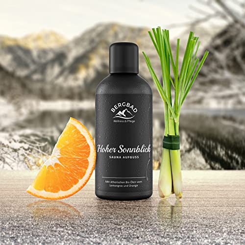 BERGBAD BIO-Saunaaufguss Lemongras & Orange 100ml - 5