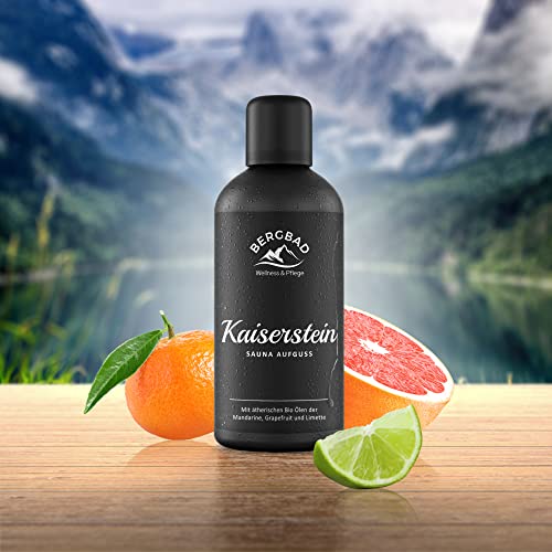 BERGBAD BIO-Saunaaufguss Mandarine, Grapefruit & Limette 100ml - 4