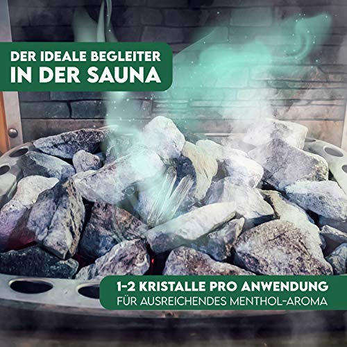 Naturschmiede® Premium Mentholkristalle für die Sauna 100g - 2