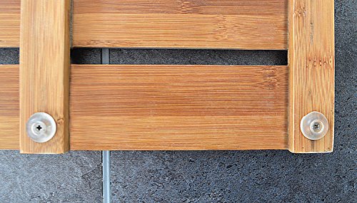 RIDDER 21107211 Holzvorlegerost ca. 38 x 72 cm, Grating natur - 6