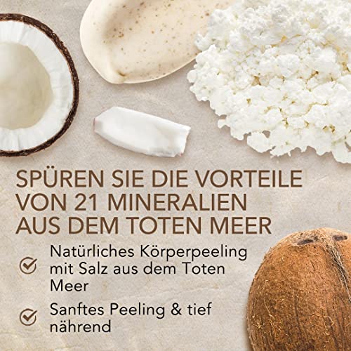 Körperpeeling Salt Body Scrub Peeling Gesicht Peeling Körper Coconut mit Vanilla 500g - 10