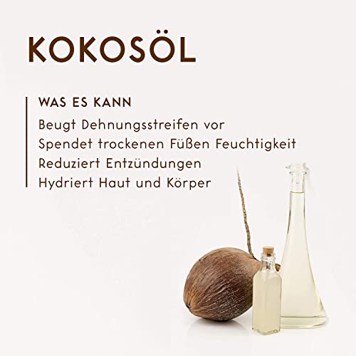 Körperpeeling Salt Body Scrub Peeling Gesicht Peeling Körper Coconut mit Vanilla 500g - 5