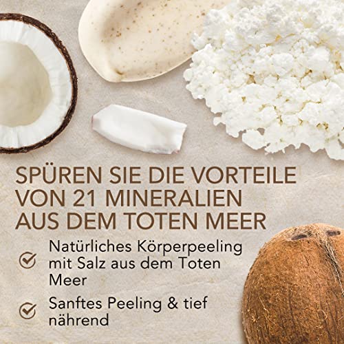 Körperpeeling Salt Body Scrub Peeling Gesicht Peeling Körper Coconut mit Vanilla 500g - 10