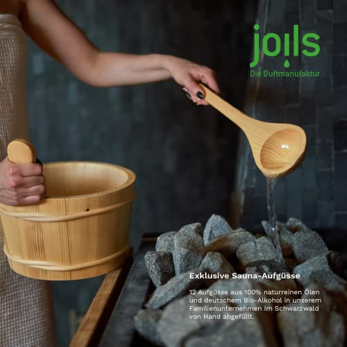 JOILS Kennenlern-Set I Saunaaufguss, naturrein, 3x 50ml, 100% naturreines Öl für Ihre Sauna - 3