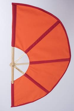 SAUNAGUT® Aufgussfächer STANDARD (Orange- Rot) - 3