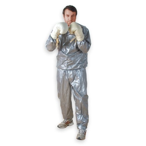 Movit® Schwitzanzug, frei von Schwermetallen und Phthalaten, CTI geprüft, 2-teilig, Unisize, Sauna Suit - 2