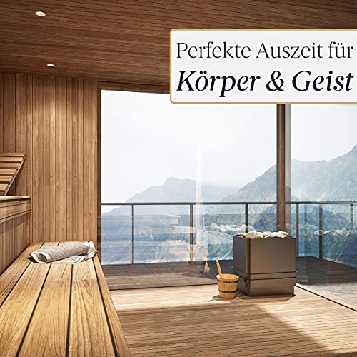 Liebenstein® Premium Saunahandtuch – in hellgrau – 70×200 cm – aus feinster Baumwolle mit 675 g/ m² - 8