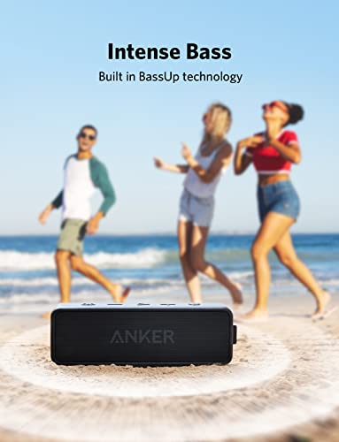 Anker SoundCore 2 Bluetooth Lautsprecher, Fantastischer Sound, Enormer ...