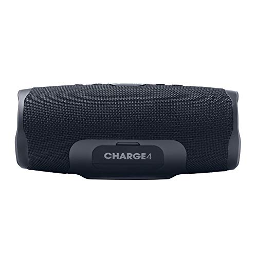 JBL Charge 4 Bluetooth-Lautsprecher in Schwarz – Wasserfeste, portable Boombox mit integrierter Powerbank - 3