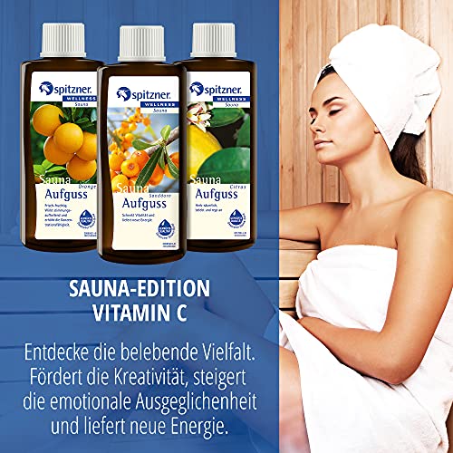 Spitzner Saunaaufguss Vitamin C: Sanddorn, Orange und Citrus (3x190ml) - 3