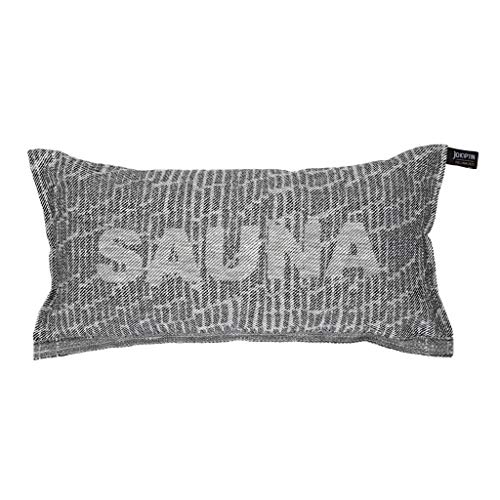 Original JOKIPIIN Saunakissen ''SAUNA'', 40 x 22 cm in grau