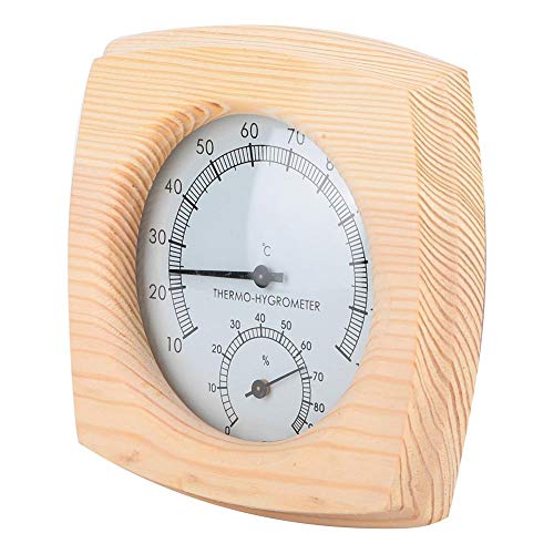 Hölzerne Sauna Hygrothermograph Thermometer Hygrometer