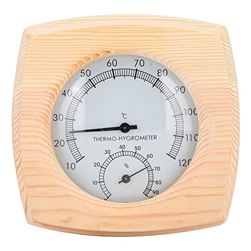 Hölzerne Sauna Hygrothermograph Thermometer Hygrometer - 2