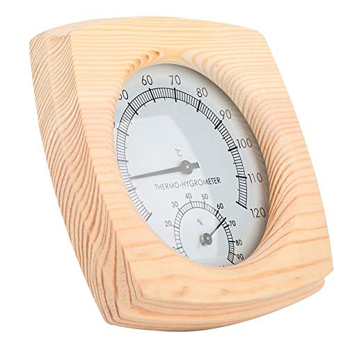 Hölzerne Sauna Hygrothermograph Thermometer Hygrometer - 3