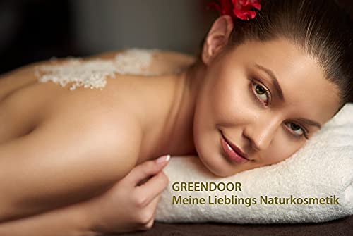 Greendoor KÖRPERPEELING Kokosöl VIRGIN 230g, mit nativem Cocosöl, natürlicher frischer Kokosnuss-Duft, Natur-Peeling ohne Parfum, Anti-Aging, Kokos Sugar-Scrub gegen Cellulite, vegane Naturkosmetik - 6