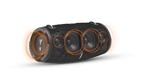 JBL Xtreme 3 Musikbox in Schwarz – Wasserdichter, portabler Stereo Bluetooth Speaker mit integrierter Powerbank – Mit nur einer Akku-Ladung bis zu 15 Stunden Musikgenuss - 7
