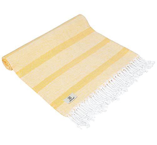 pamuq® Strandtuch XXL Saunatuch Badetuch Hamamtuch Groß Baumwolle Oeko-TEX® Duschtuch Pestemal Handtuch Fouta Pareo Yoga Decke Sporttuch Sarong Herren Damen - 9