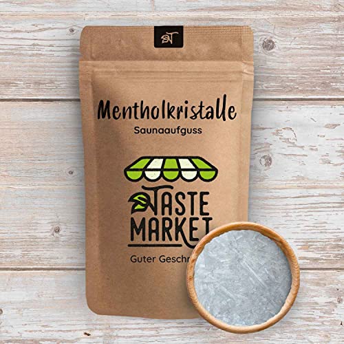 100 g Mentholkristalle | GRÖSSENAUSWAHL | Saunaaufguss | Aufguss | Sauna | Menthol | Dufterlebnis (100 g) - 2