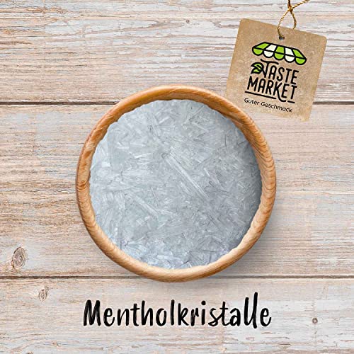 100 g Mentholkristalle | GRÖSSENAUSWAHL | Saunaaufguss | Aufguss | Sauna | Menthol | Dufterlebnis (100 g) - 4