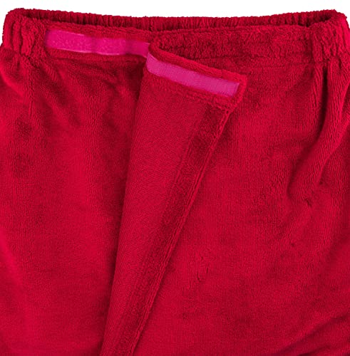 Floringo Luxus Saunakilt / Sauna-Kilt Twin-Star für Damen Himbeere - 3