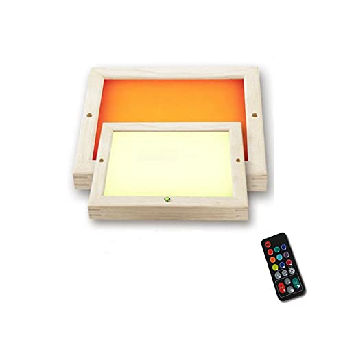 Sauna LED Farblicht mit 180 LED mit Fernbedienung | LED Sauna Deckenfarblicht Chromotherapie | Saunafarblicht Deckenmontage | LED-Beleuchtung mit Farbwechsel