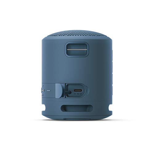 Sony SRS-XB13 Bluetooth-Lautsprecher (kompakt, robust, wasserabweisend, extra Bass, 16h Akkulaufzeit) Blau - 10