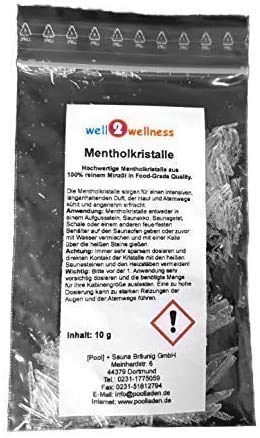 SudoreWell Saunakko – Sauna Aromaschale Dufttasse aus Speckstein + 10g Mentholkristalle - 4