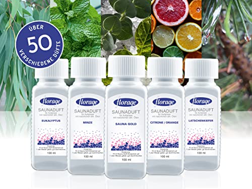 Florage 100ml Saunaaufguss Saunaduft Konzentrat Duftöl – MINZE – auch für Kräuterbäder, Aromaschalen und Thermarien - 4