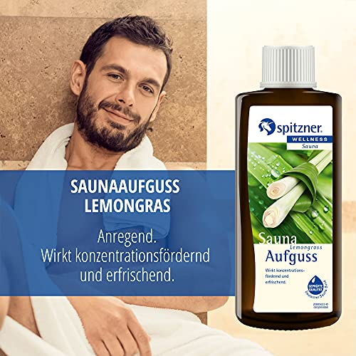 Spitzner Saunaaufguss Wellness Lemongrass (190ml) Konzentrat - 2