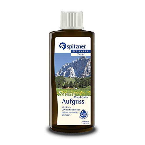 Spitzner Saunaaufguss Wellness Alpenkräuter (190ml) Konzentrat