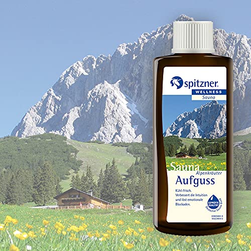 Spitzner Saunaaufguss Wellness Alpenkräuter (190ml) Konzentrat - 2