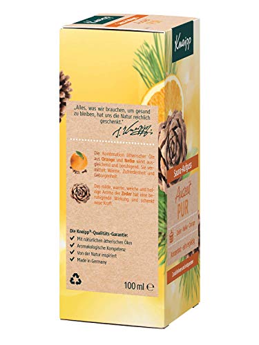 Kneipp Sauna-Aufguss Auszeit Pur Zeder, Nelke & Orange, 1er Pack (1 x 100 ml) - 4