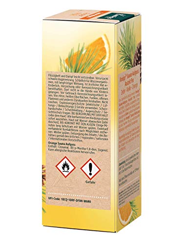 Kneipp Sauna-Aufguss Auszeit Pur Zeder, Nelke & Orange, 1er Pack (1 x 100 ml) - 5