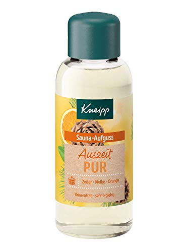 Kneipp Sauna-Aufguss Auszeit Pur Zeder, Nelke & Orange, 1er Pack (1 x 100 ml) - 6