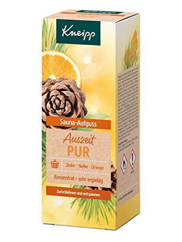 Kneipp Sauna-Aufguss Auszeit Pur Zeder, Nelke & Orange, 1er Pack (1 x 100 ml) - 7