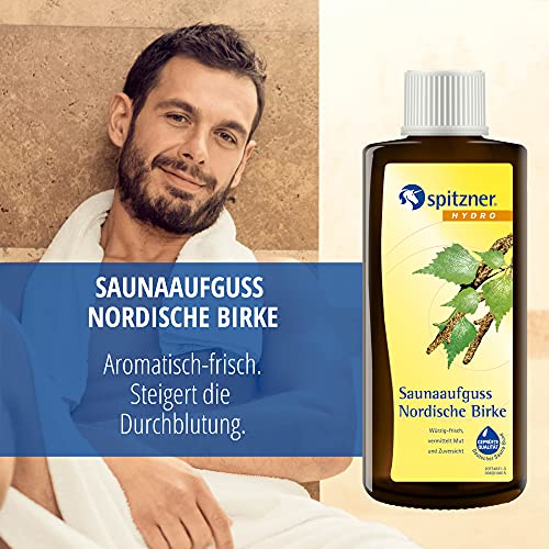 Spitzner Saunaaufguss Klassik Nordische Birke (190ml) Konzentrat - 2