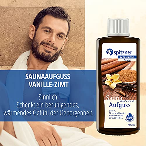 Spitzner Saunaaufguss VANILLE-ZIMT 190 ml - 2