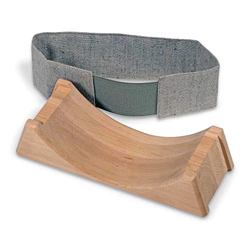 Sauna- Kopfstütze mit abnehmbarer Textilbespannung/Kopfstütze für die Sauna - 2