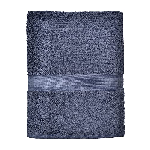 leevitex® FROTTIER XXL SAUNATÜCHER | SAUNATUCH | Set 1er Pack | 80 x 200 cm | Qualität 500 g/m² | 100% Baumwolle | Navyblau/Marine