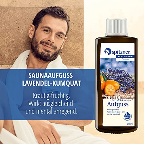 Spitzner Saunaaufguss Wellness Lavendel-Kumquat (190ml) Konzentrat - 2