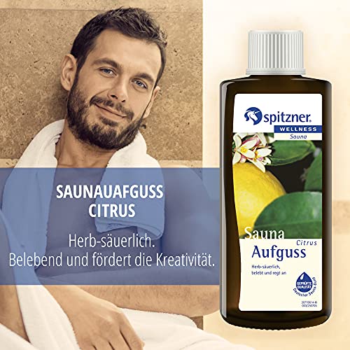 Spitzner Saunaaufguss Wellness Citrus (190ml) Konzentrat - 3