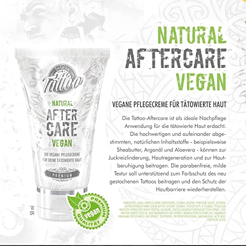 Believa Tattoo – Vegane Tattoocreme – Tägliche Pflege für deine tätowierte Haut – 50ml - 4