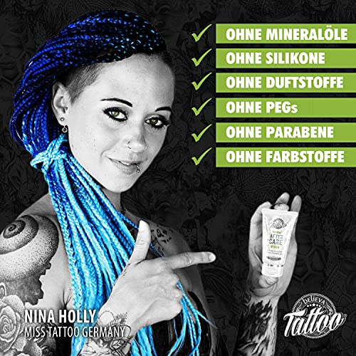 Believa Tattoo – Vegane Tattoocreme – Tägliche Pflege für deine tätowierte Haut – 50ml - 4