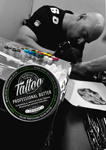 Believa Tattoo Aftercare Butter – Vegane Tattoopflege Creme 250ml - 7